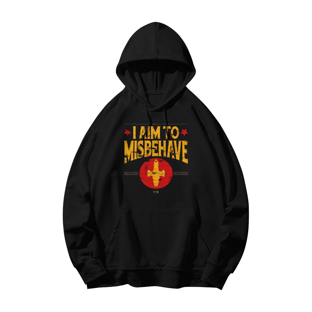 I Aim To Misbehave T-Shirt – Vintage Firefly Serenity Sci-Fi Graphic Tee