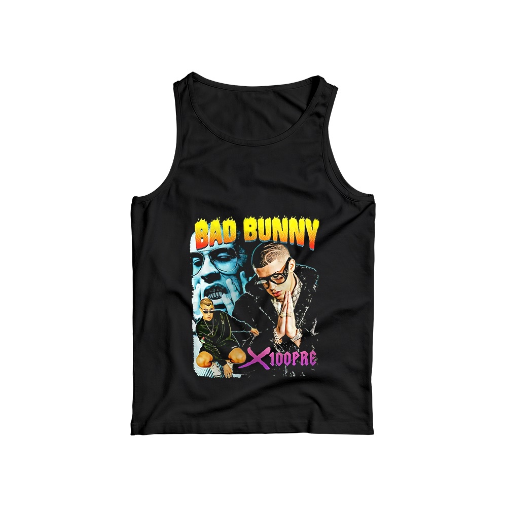 Bad Bunny T-Shirt – Vintage 90s Rap Style X 100PRE Graphic Tee