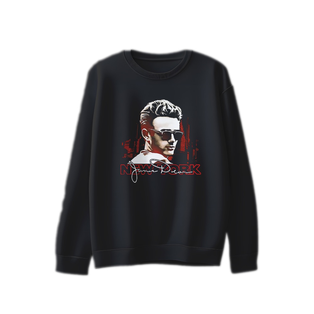 James Dean T-Shirt – Vintage Hollywood Rebel New York Graphic Tee