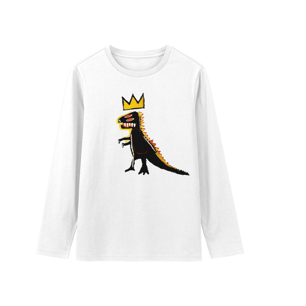 Basquiat T-Shirt – Vintage 80s Pez Dispenser Dinosaur Art Graphic Tee