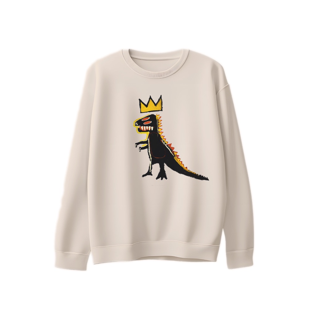 Basquiat T-Shirt – Vintage 80s Pez Dispenser Dinosaur Art Graphic Tee
