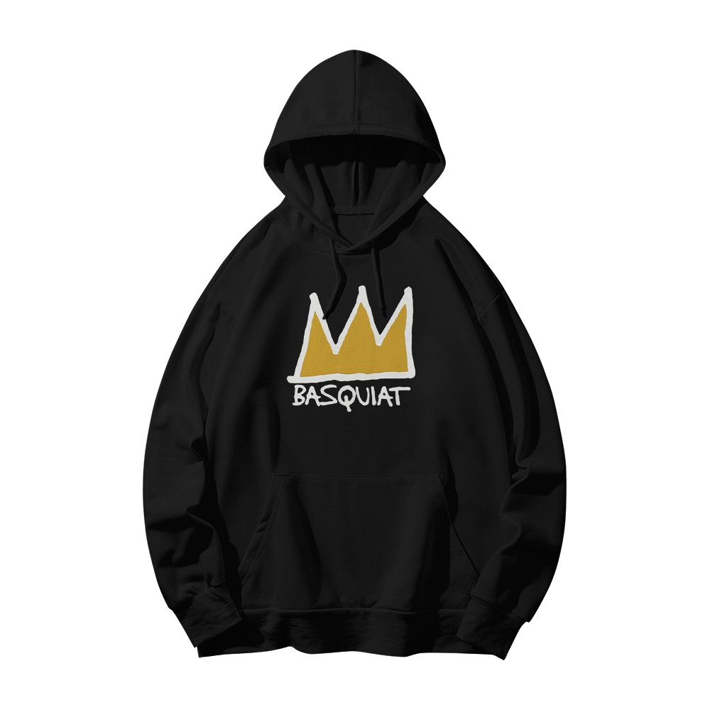 Jean-Michel Basquiat T-Shirt – Vintage 80s Iconic Crown Art Graphic Tee