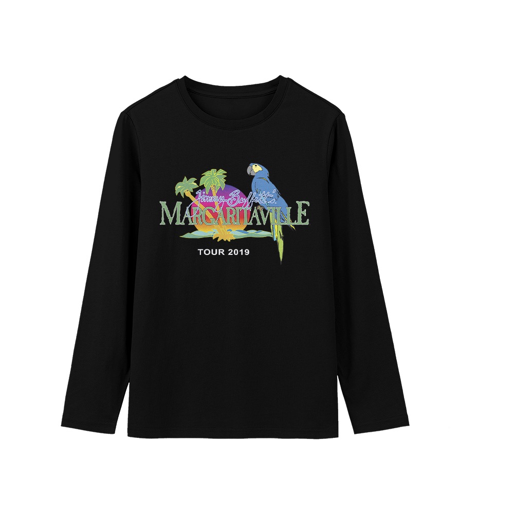 Jimmy Buffett T-Shirt – Vintage 2019 Margaritaville Concert Tour Graphic Tee