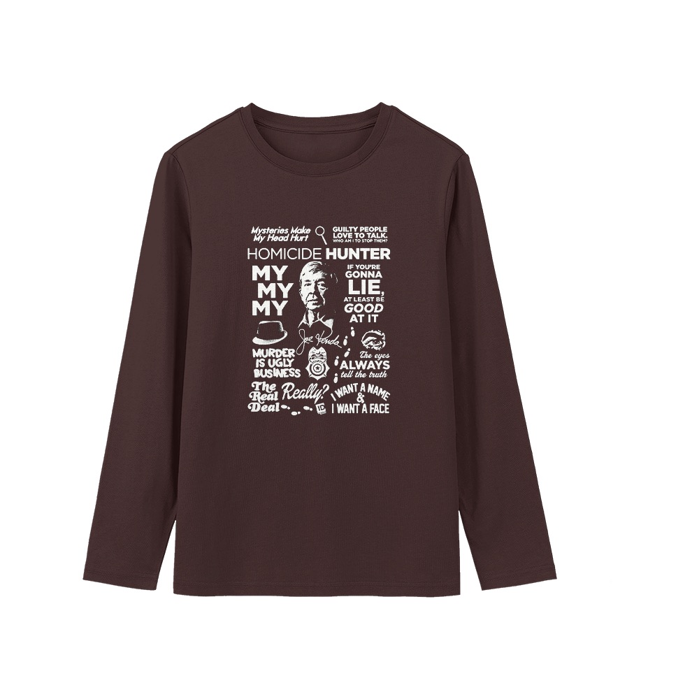 Joe Kenda T-Shirt – Vintage Homicide Hunter True Crime Show Quotes Graphic Tee