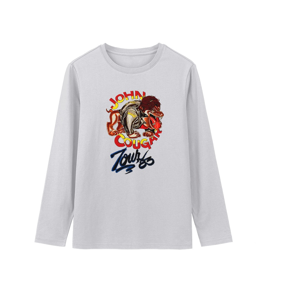 John Cougar T-Shirt – Vintage 1983 Tour American Heartland Rock Graphic Tee
