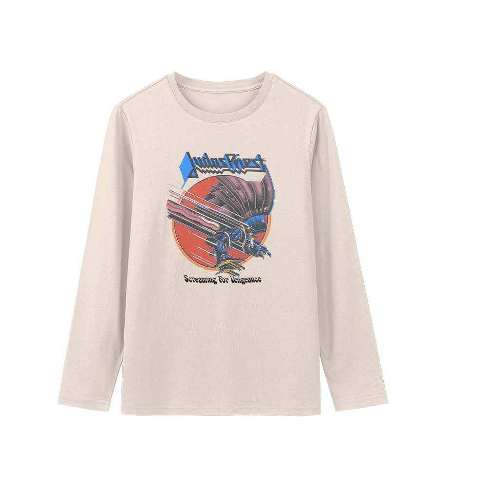 Judas Priest T-Shirt – Vintage Screaming for Vengeance Heavy Metal Album Graphic Tee