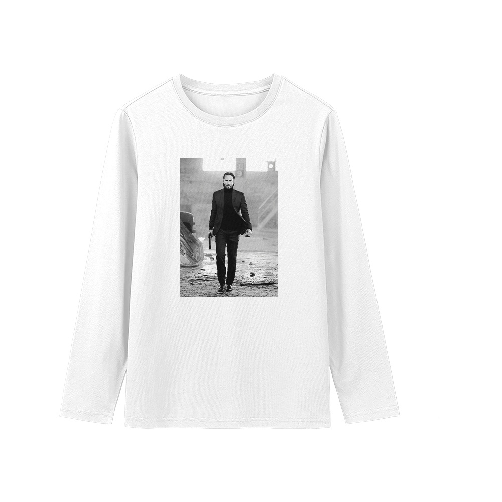 John Wick T-Shirt – Vintage Neo-Noir Action Movie Baba Yaga Graphic Tee
