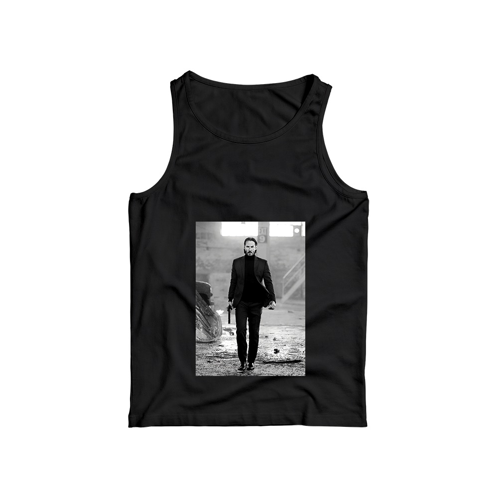 John Wick T-Shirt – Vintage Neo-Noir Action Movie Baba Yaga Graphic Tee