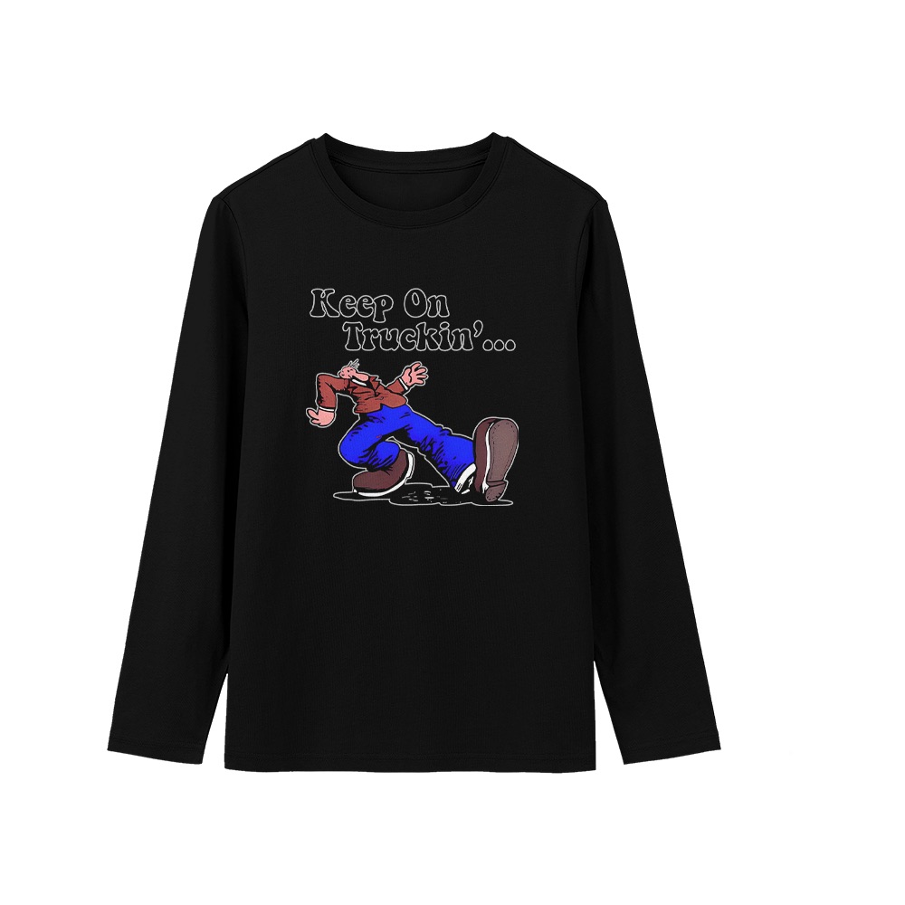 Keep On Truckin' T-Shirt – Vintage 70s Robert Crumb Underground Comix Graphic Tee