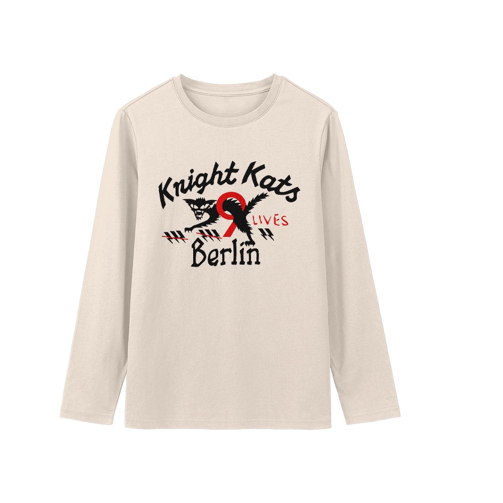 Knight Kats T-Shirt – Vintage Berlin 9 Lives Rockabilly Graphic Tee