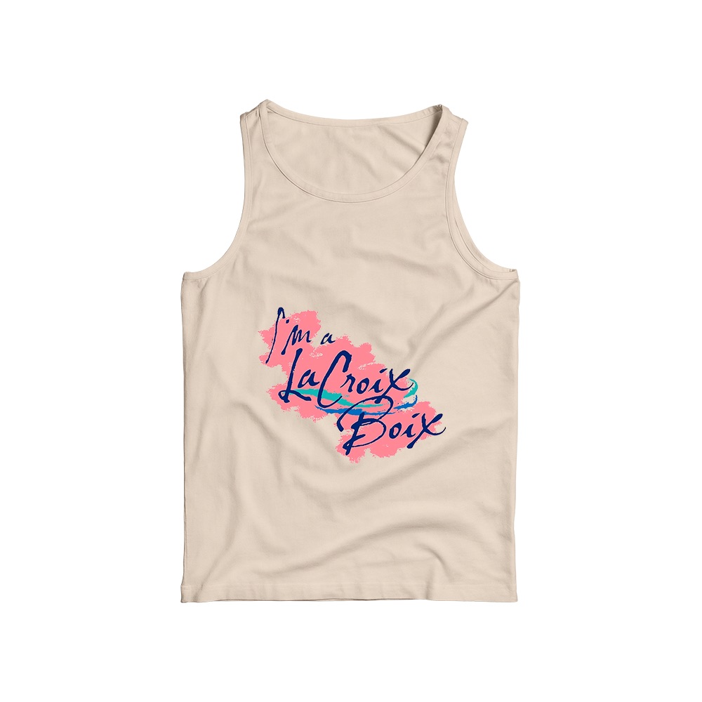 LaCroix T-Shirt – Vintage I'm A LaCroix Boix Sparkling Water Parody Graphic Tee