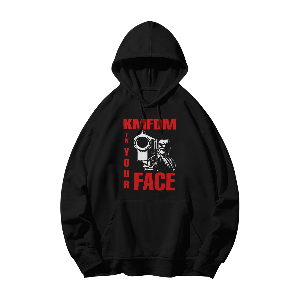 KMFDM T-Shirt – Vintage In Your Face Industrial Rock Graphic Tee