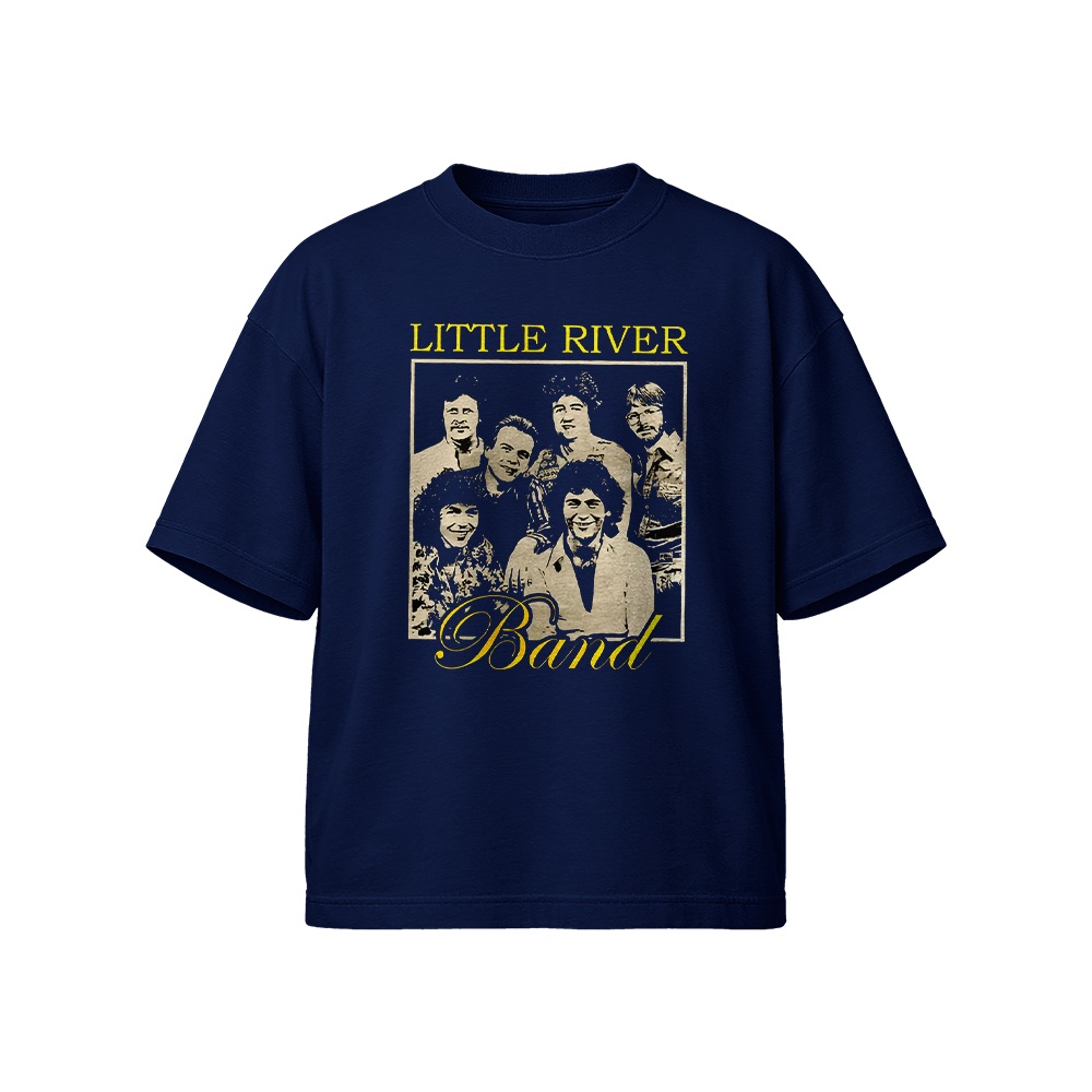 Little River Band T-Shirt – Vintage 1970s Portrait Soft Rock Graphic Tee