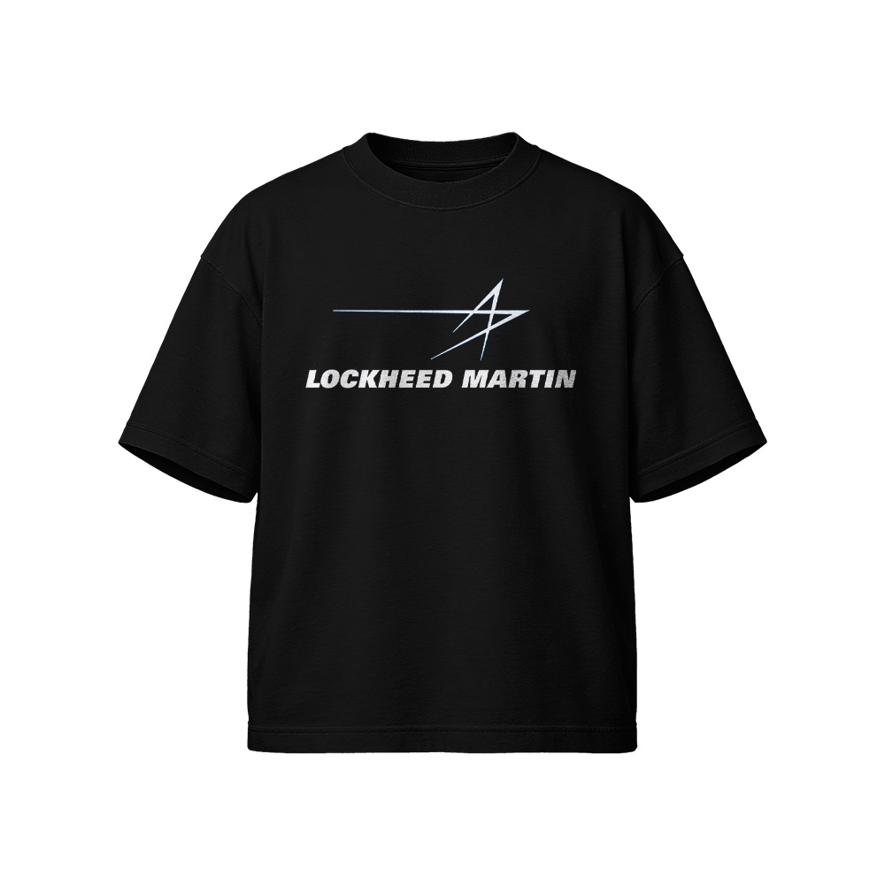 Lockheed Martin T-Shirt – Vintage Aerospace Defense Tech Brand Minimalist Graphic Tee
