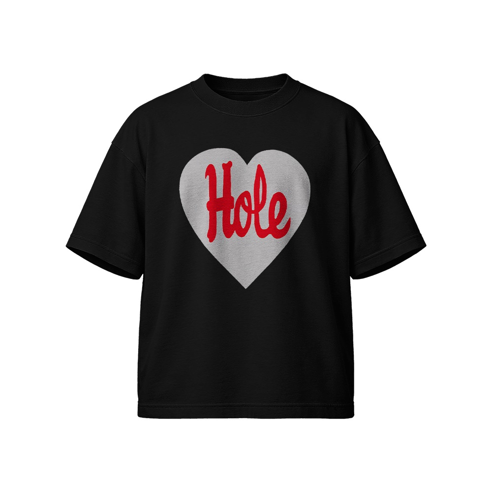 Love Hole T-Shirt – Vintage Grunge Alternative Rock Band Heart Logo Graphic Tee