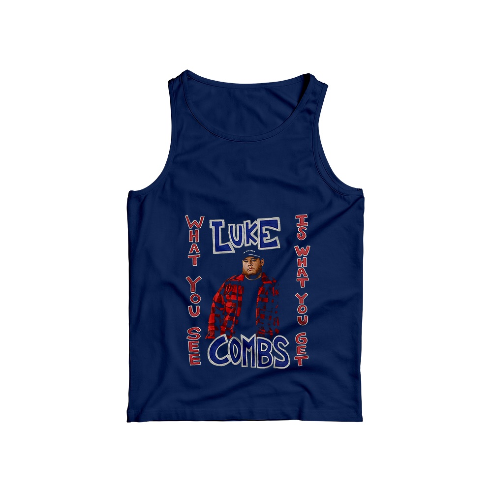 Luke Combs T-Shirt – Vintage What You See Is What You Get Country Music Graphic Tee