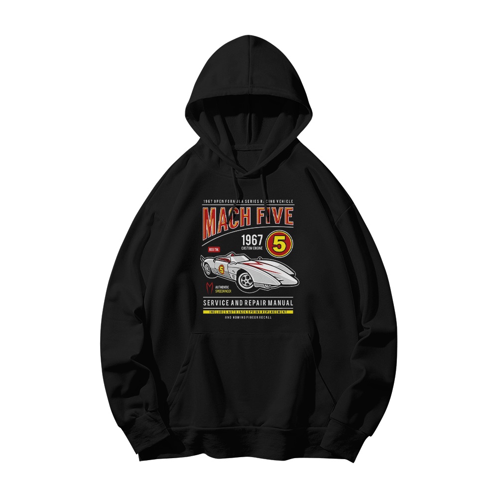 Speed Racer T-Shirt – Vintage Mach Five 1967 Retro Anime Car Graphic Tee