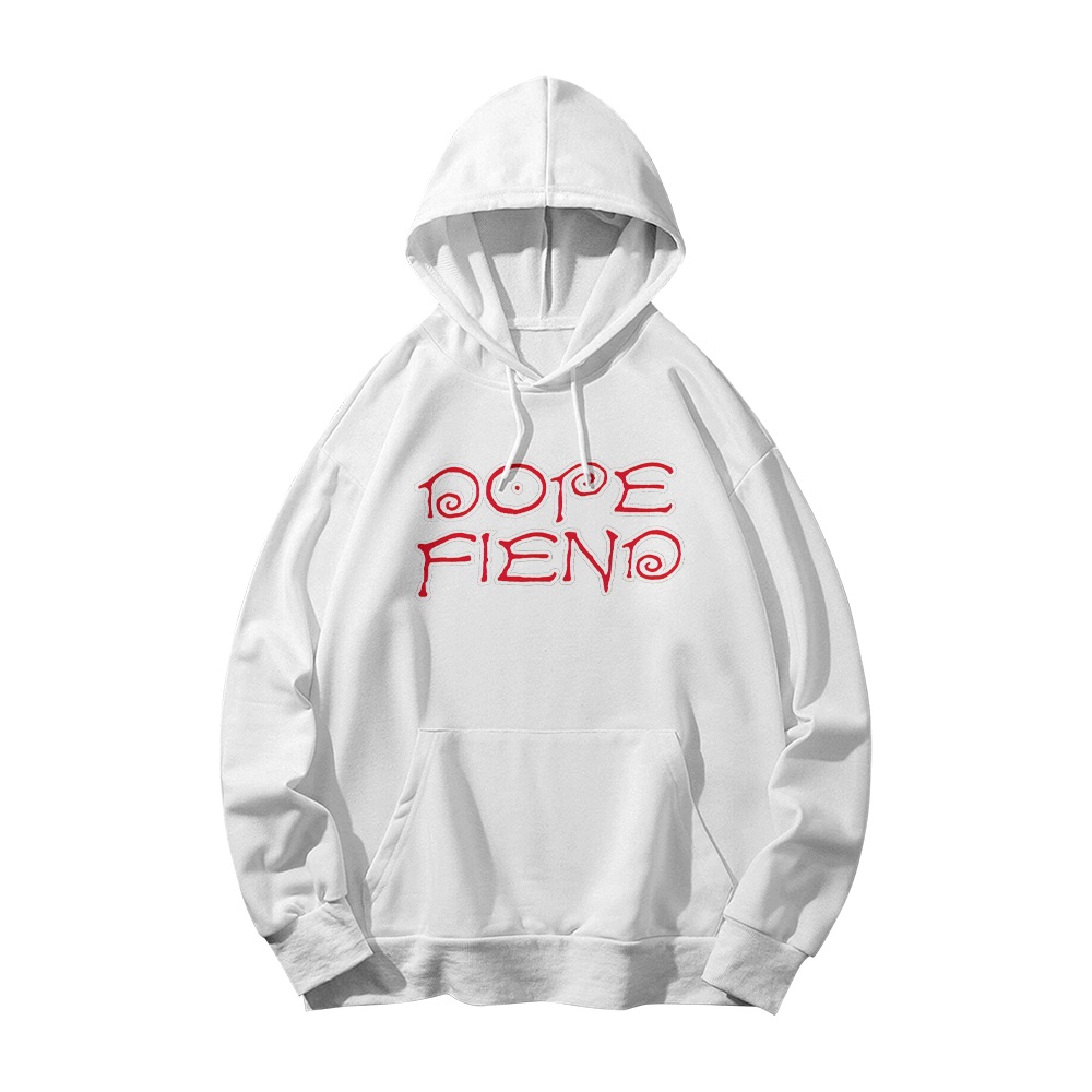 Dope Fiend T-Shirt – Vintage Red Typography Alternative Streetwear Graphic Tee