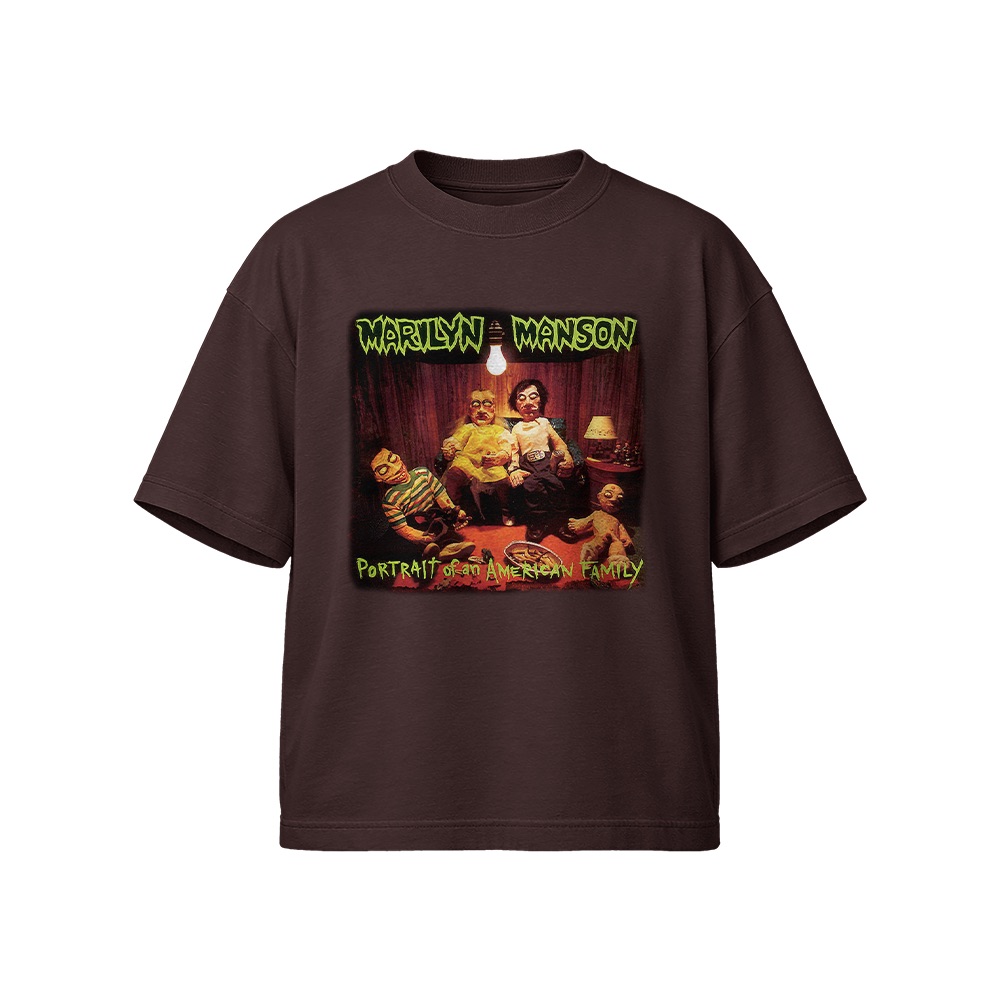 Marilyn Manson T-Shirt – Vintage Portrait of an American Family Rock Graphic Tee