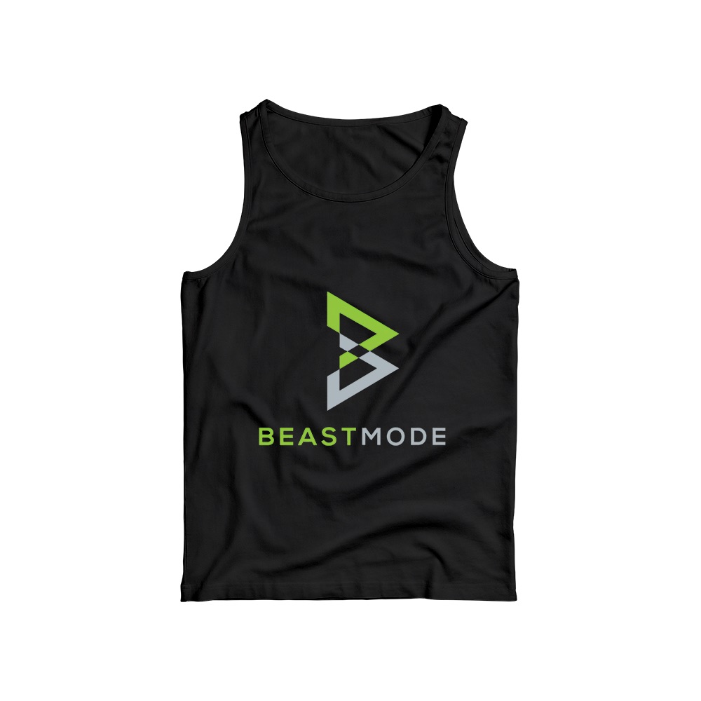 Beast Mode T-Shirt – Modern Geometric B Logo Performance Graphic Tee