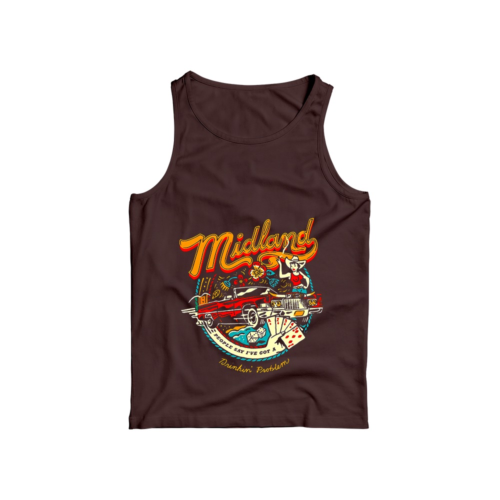 Midland Band T-Shirt – Vintage Drinkin Problem Country Music Graphic Tee