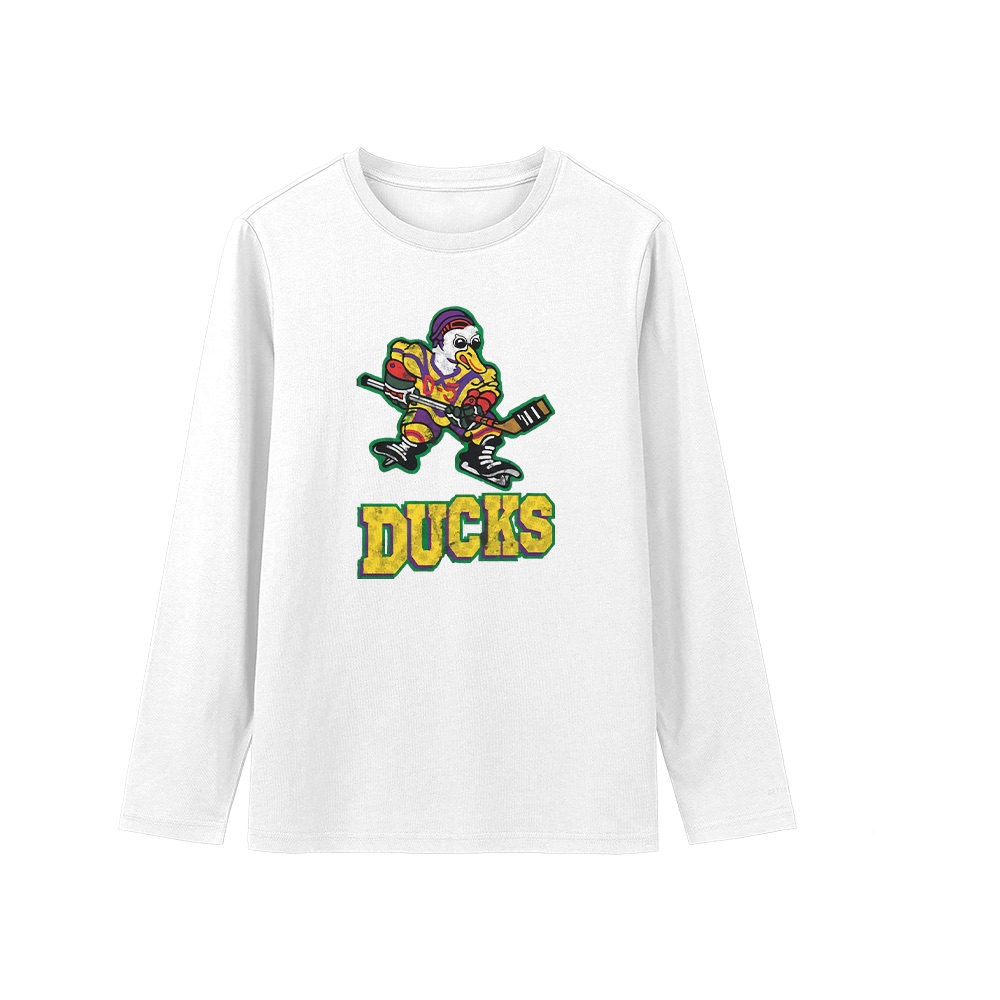 The Mighty Ducks T-Shirt – Vintage D-5 Ducks Ice Hockey Comedy Graphic Tee