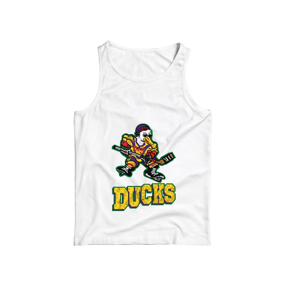 The Mighty Ducks T-Shirt – Vintage D-5 Ducks Ice Hockey Comedy Graphic Tee