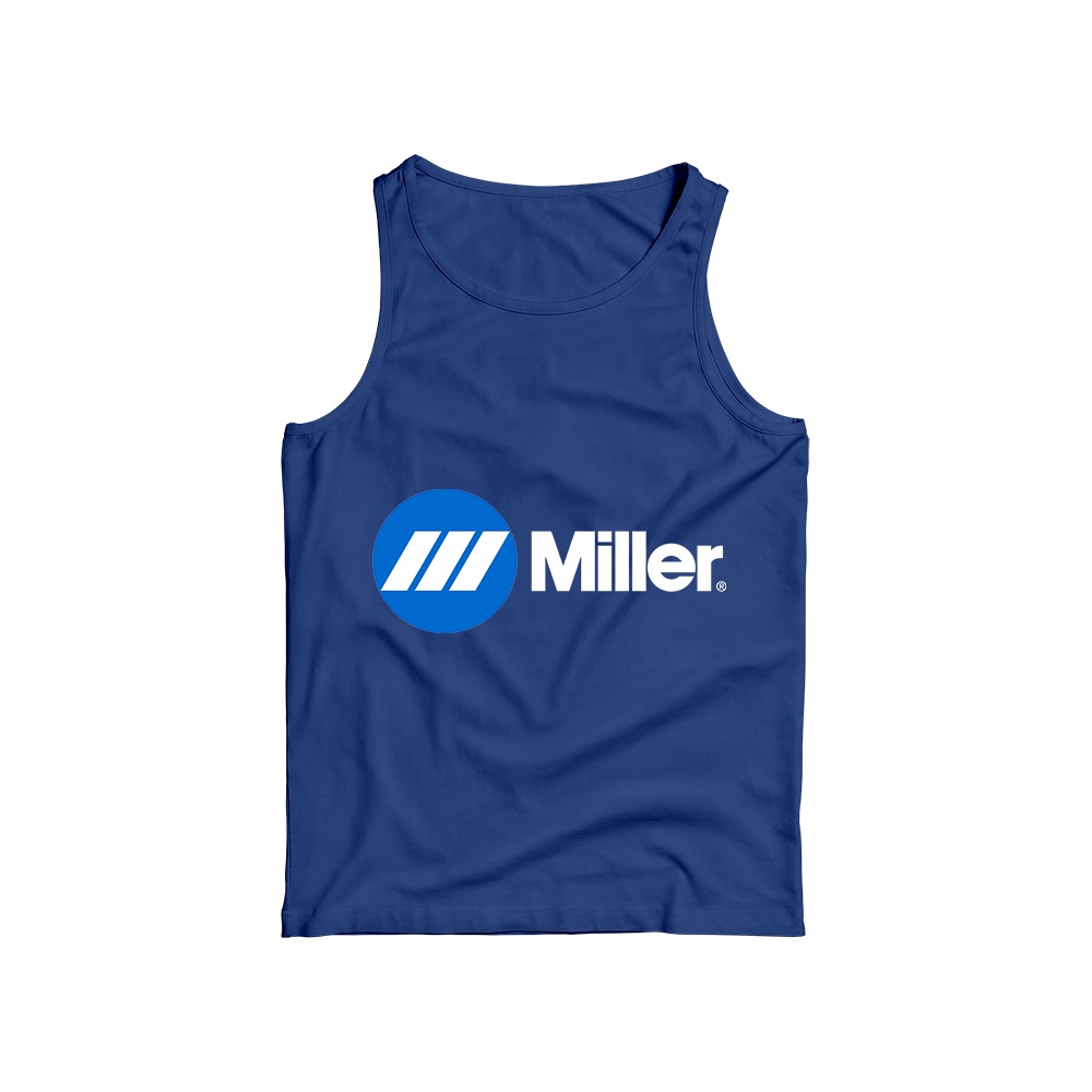 Miller Electric T-Shirt – Vintage Welding Equipment Industrial Logo Graphic Tee