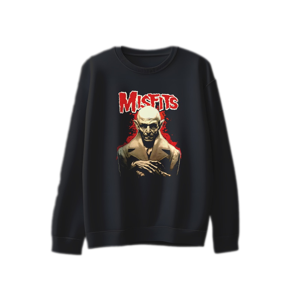 Misfits T-Shirt – Vintage Nosferatu Vampire Horror Punk Band Graphic Tee