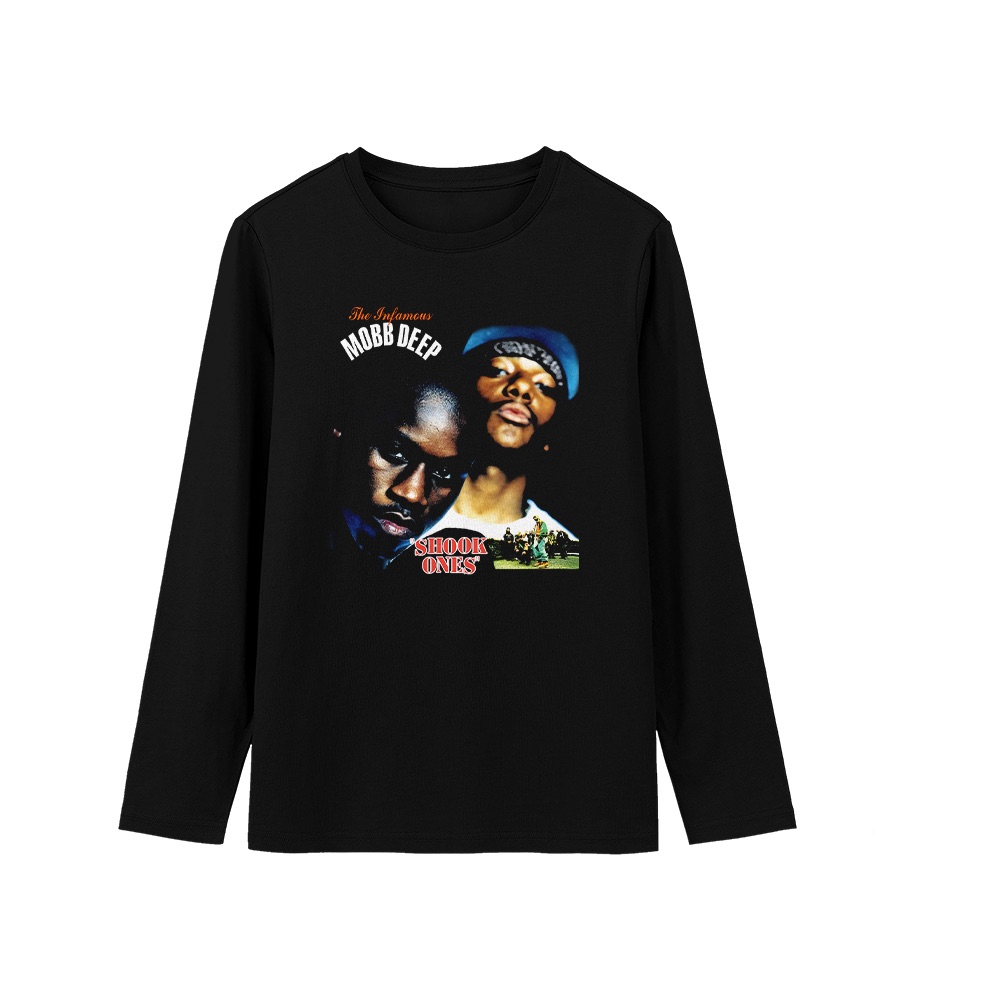 Mobb Deep T-Shirt – Vintage The Infamous Shook Ones East Coast Hip Hop Graphic Tee