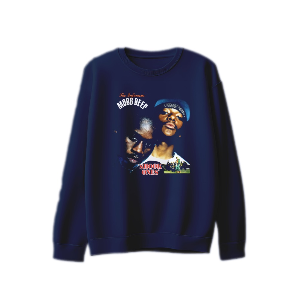 Mobb Deep T-Shirt – Vintage The Infamous Shook Ones East Coast Hip Hop Graphic Tee