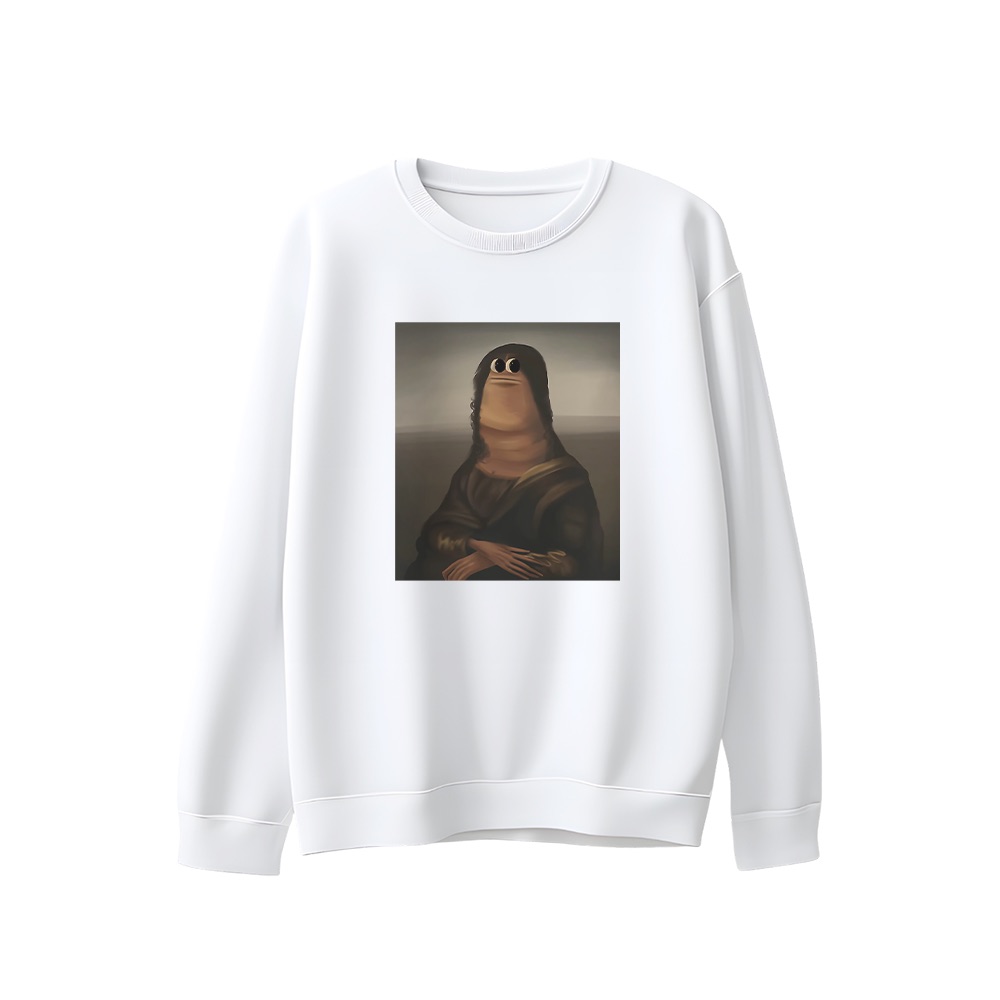 Mona Lisa Meme T-Shirt – Vintage Fine Art Parody Funny Graphic Tee