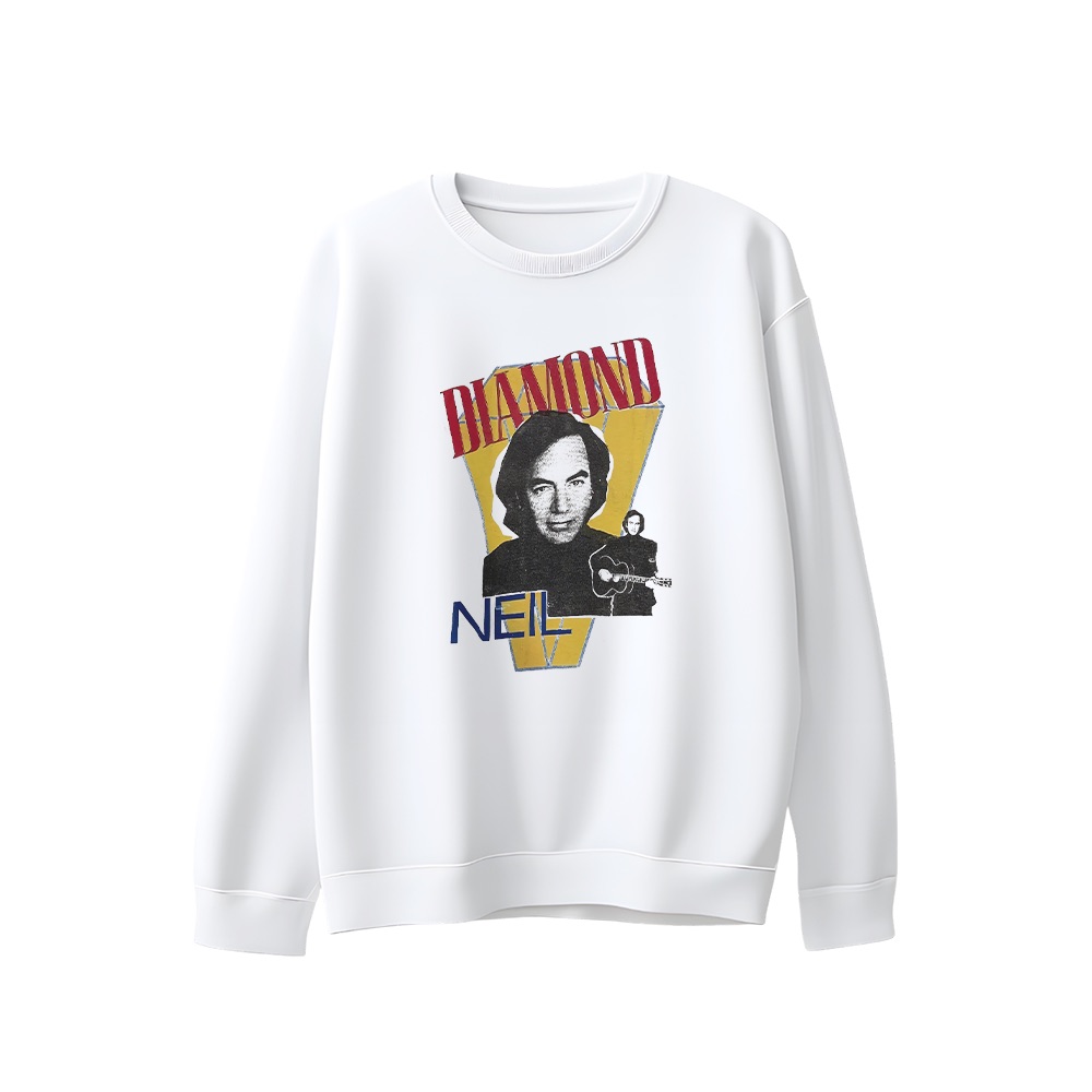 Neil Diamond T-Shirt – Vintage Retro Pop Music Singer Songwriter Graphic Tee