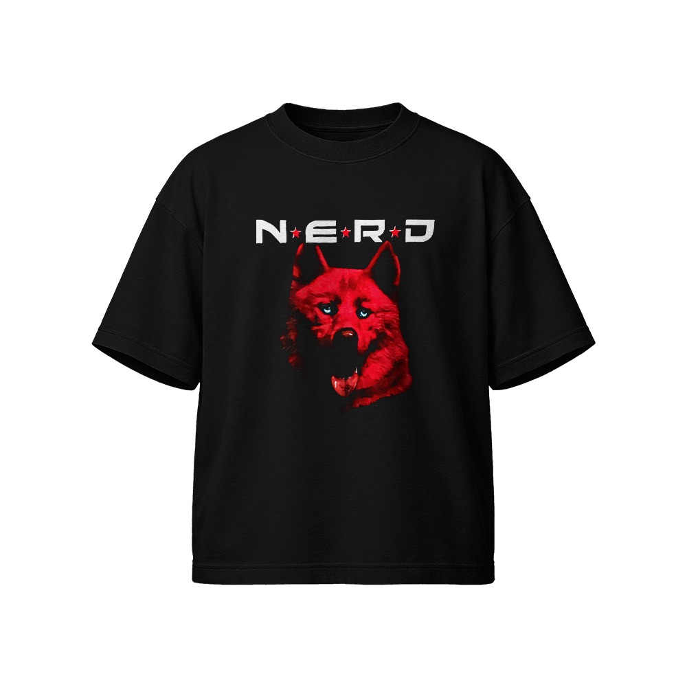 NERD T-Shirt – Vintage In Search Of Hip Hop Rock Band Graphic Tee