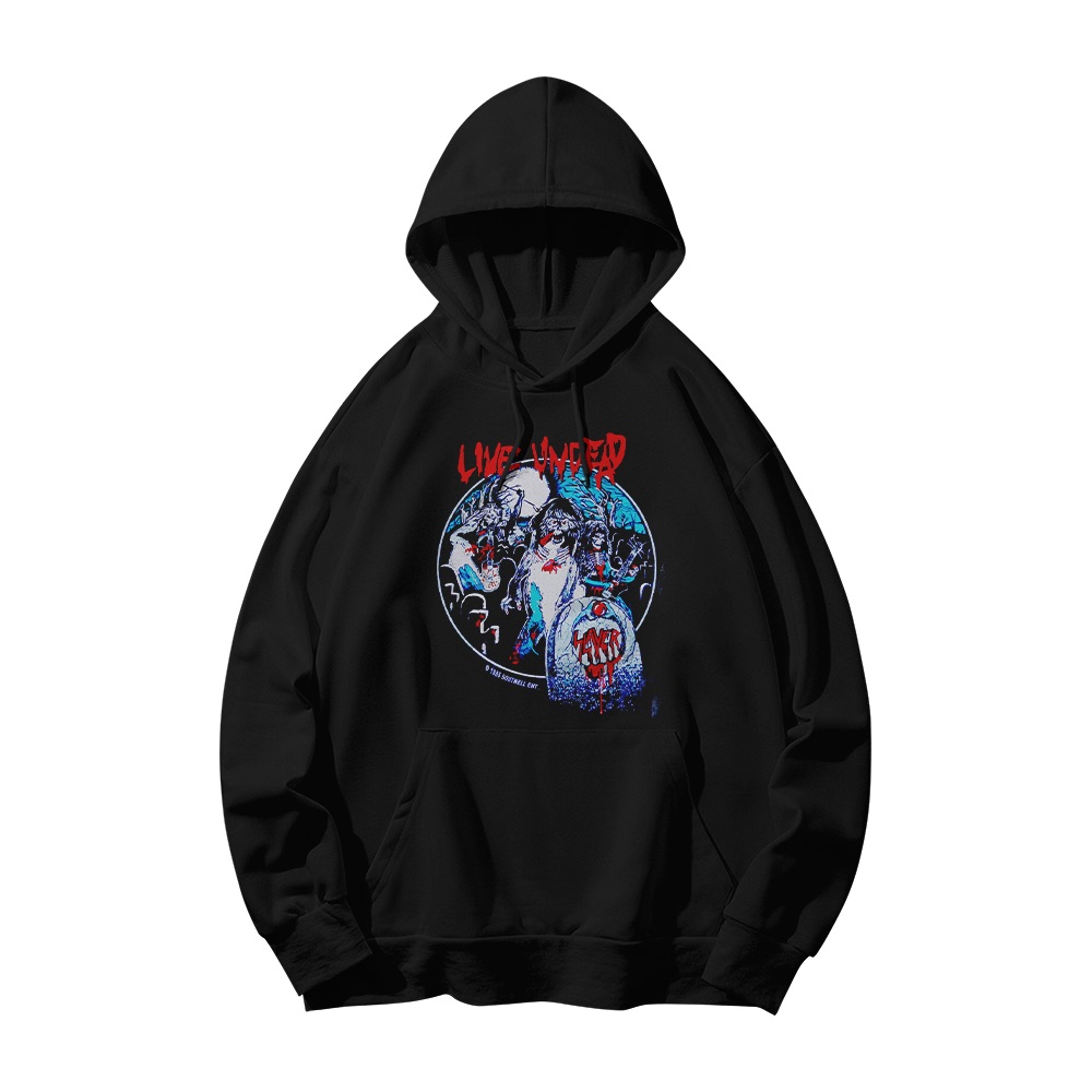 Slayer T-Shirt – Vintage Live Undead Thrash Metal Band Graphic Tee