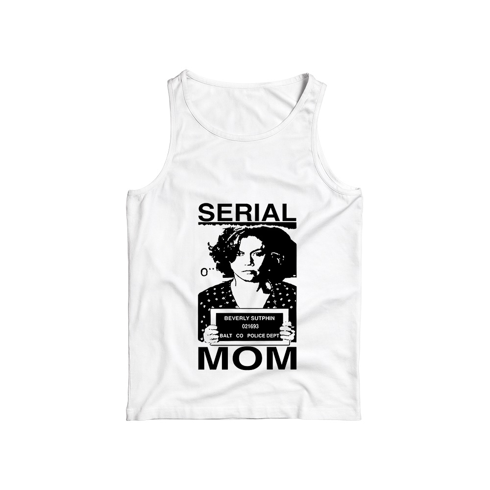 Serial Mom T-Shirt – Vintage Beverly Sutphin Mugshot Cult Comedy Graphic Tee