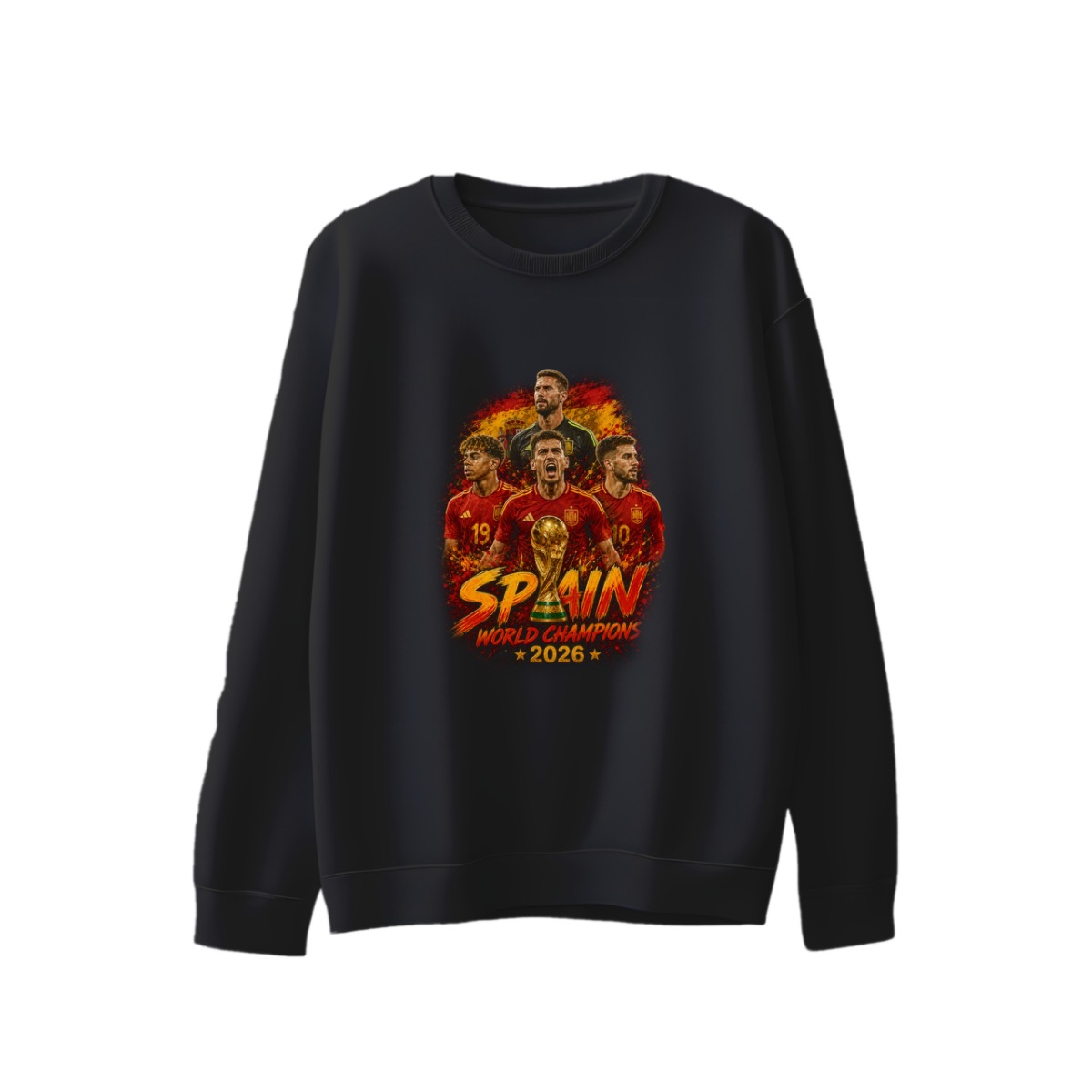 Spain 2026 World Champions Graphic Sweatshirt