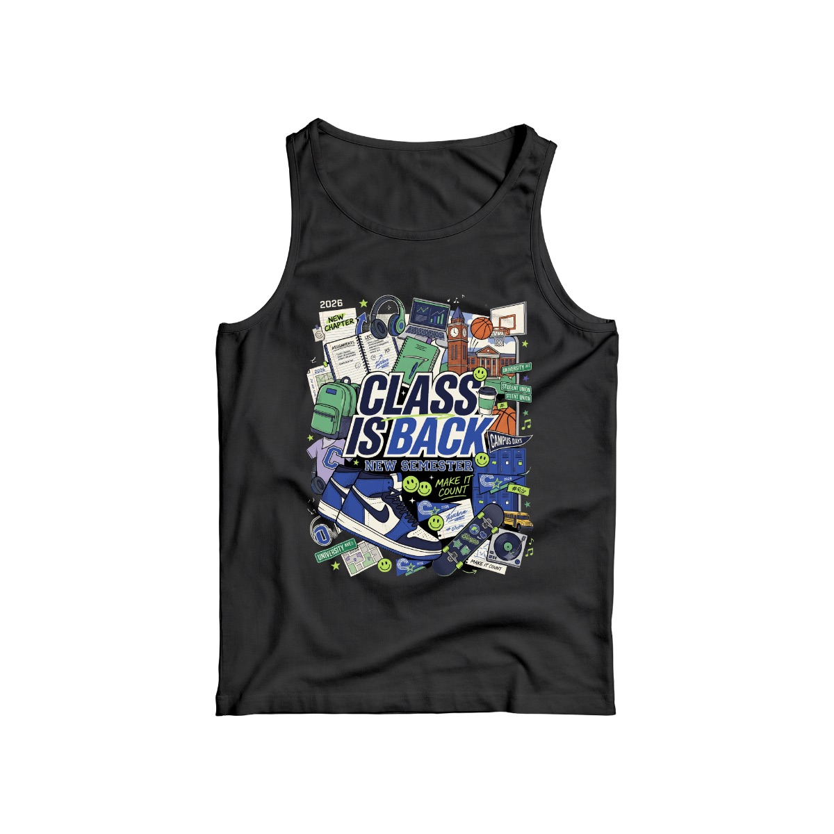 Class Is Back Unisex Streetwear Graphic Tee & Hoodie | Back to Campus Collection