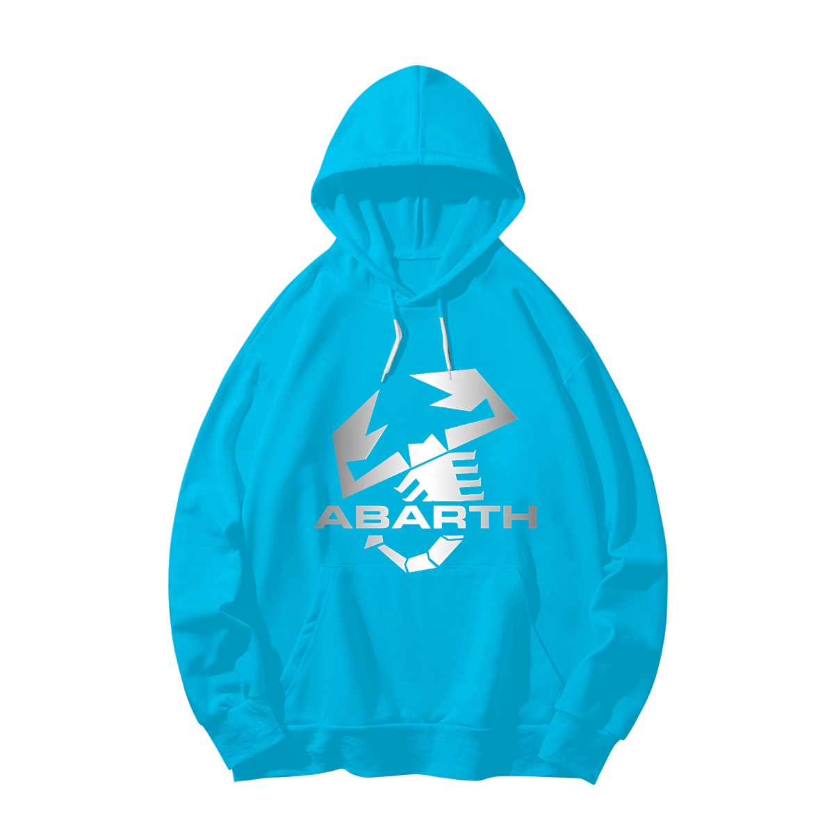 Classic Abarth Scorpion Performance Auto Enthusiast Tee - Short Sleeve T-Shirt - Blue