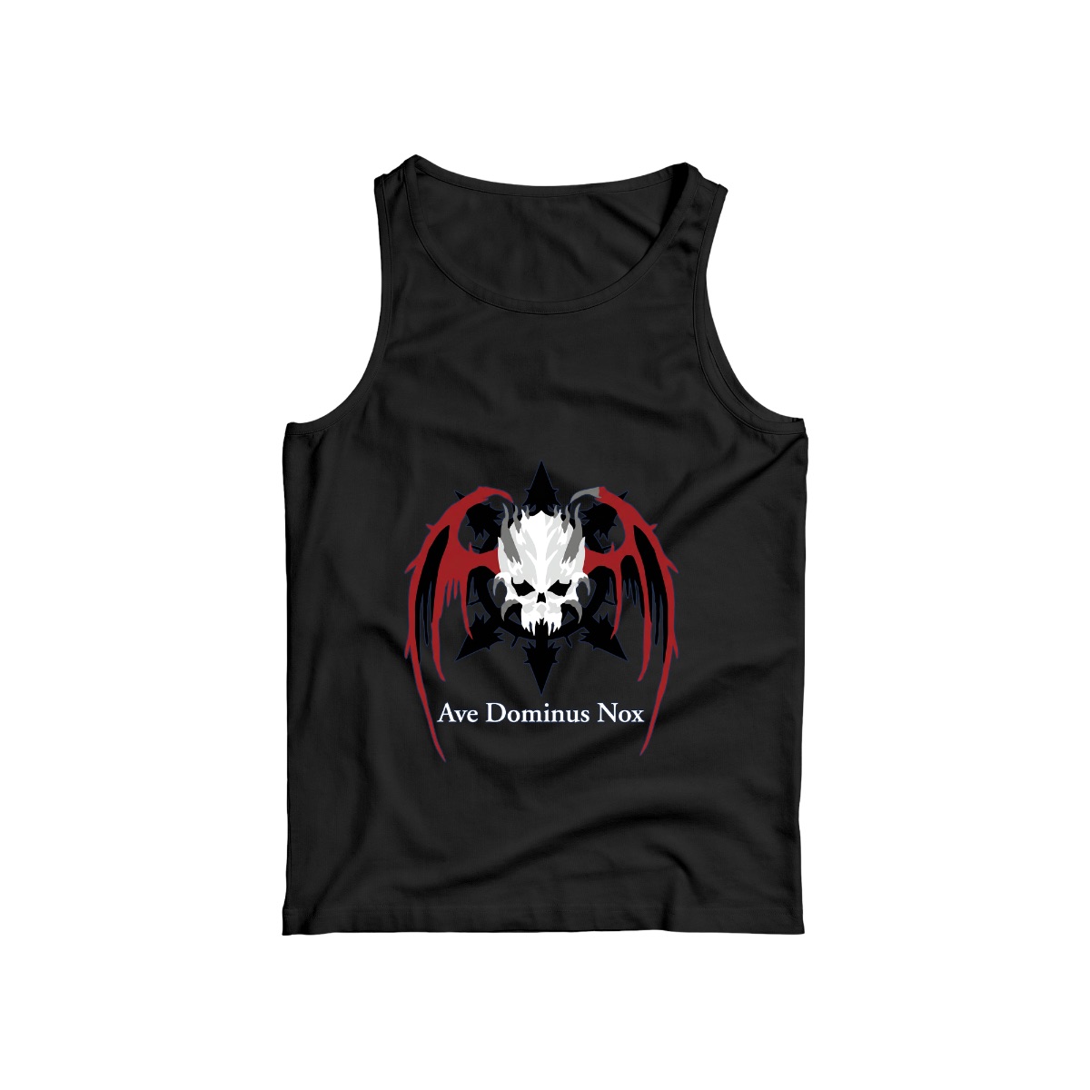 Warhammer 40k Night Lords Chaos Space Marine Skull Tee - Ave Dominus Nox