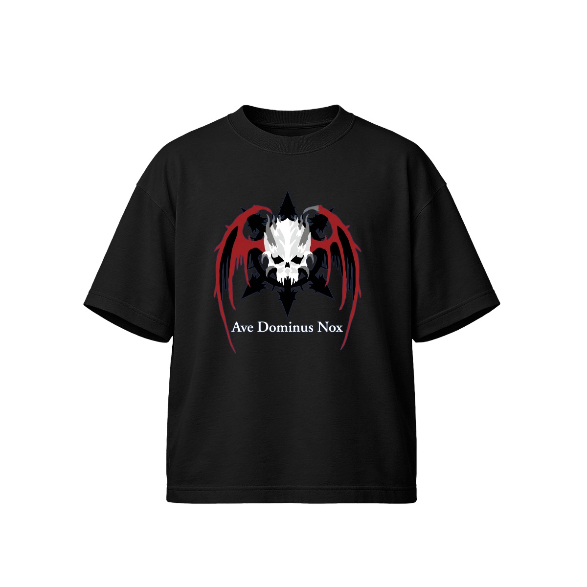 Warhammer 40k Night Lords Chaos Space Marine Skull Tee - Ave Dominus Nox
