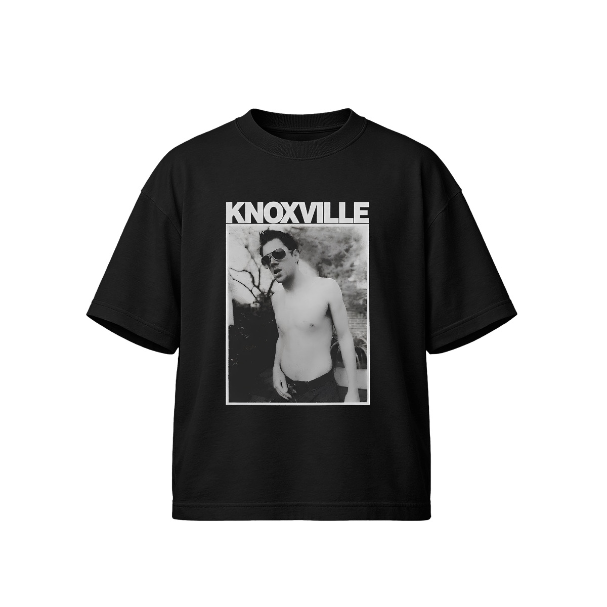 Johnny Knoxville Jackass Poster Vintage Black and White Photo Print
