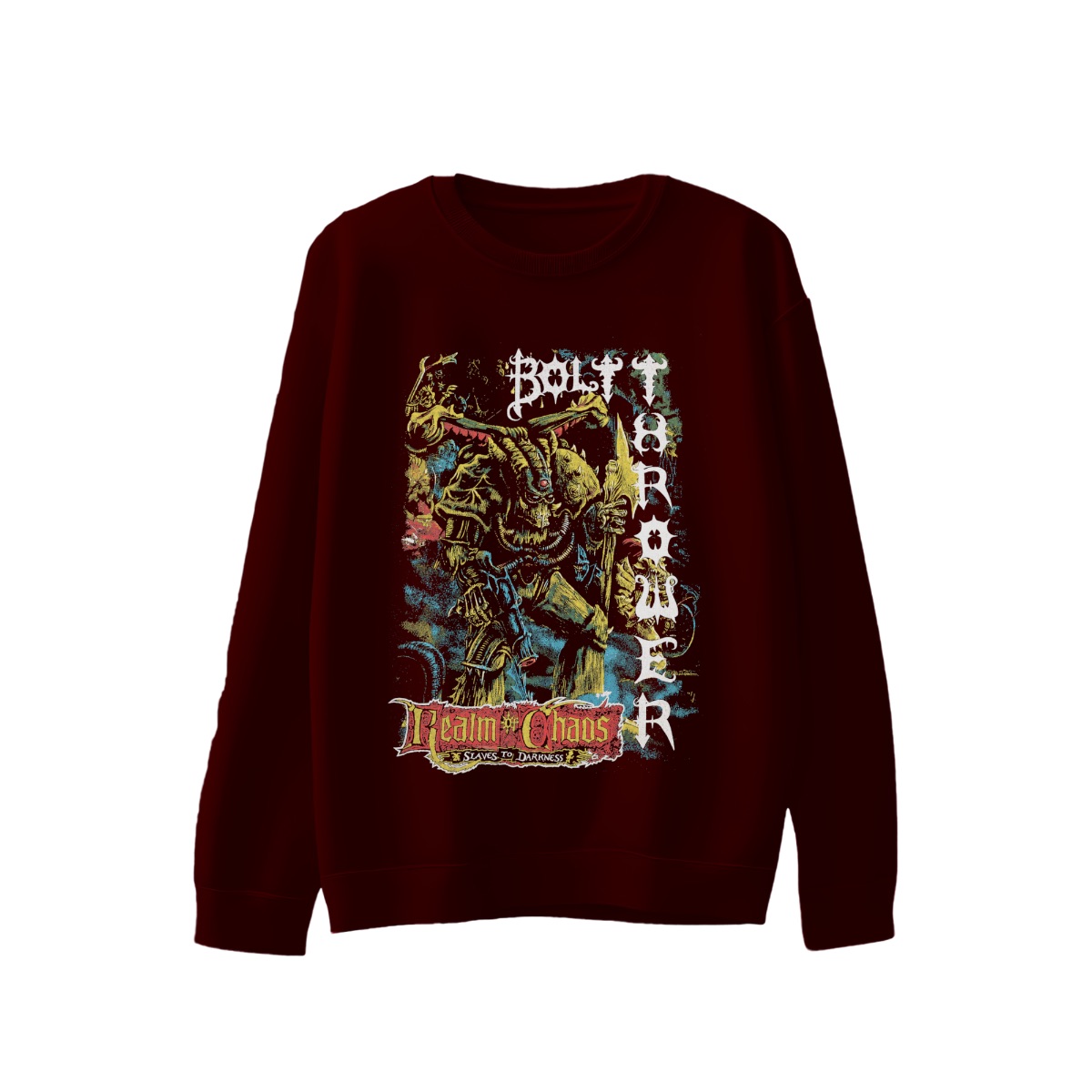 Vintage Bolt Thrower Realm of Chaos T-Shirt, Old School Death Metal Shirt, UK Death Metal Band Graphic Tee, Warhammer Fantasy Merch