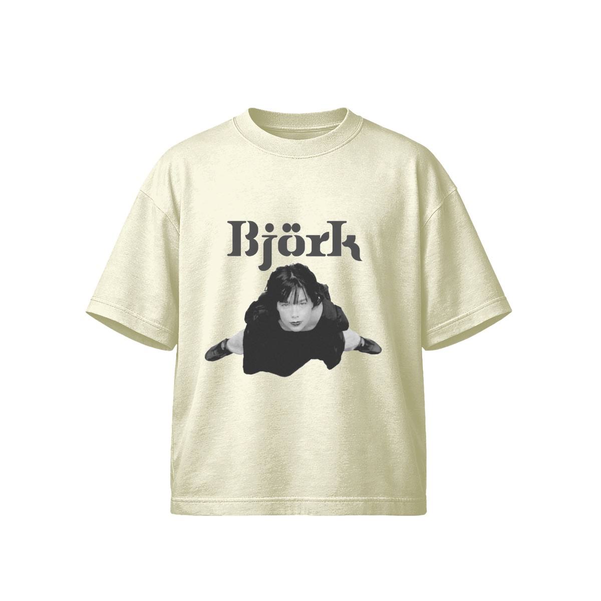 Vintage Bjork Pose T-Shirt, 90s Icelandic Pop Singer Graphic Tee, Retro Debut Post Homogenic Merch, Oversized Indie Rock Shirt
