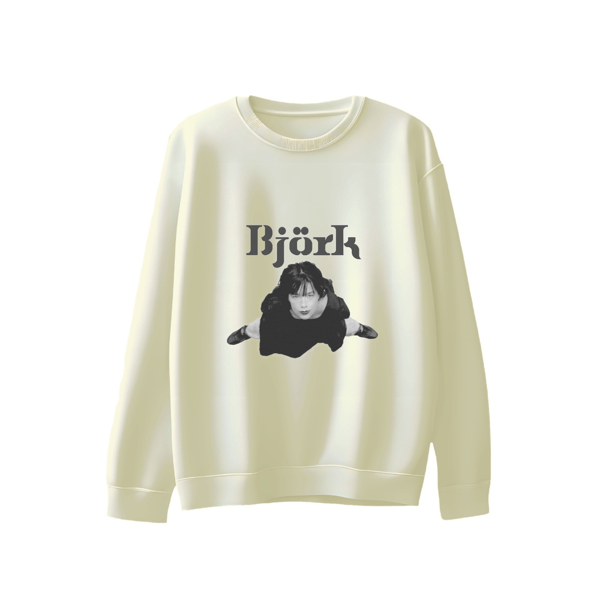 Vintage Bjork Pose T-Shirt, 90s Icelandic Pop Singer Graphic Tee, Retro Debut Post Homogenic Merch, Oversized Indie Rock Shirt