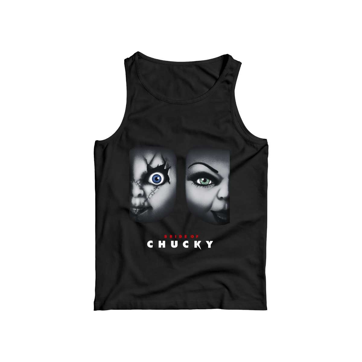 Bride of Chucky Horror Movie T-Shirt, Classic Halloween Graphic Tee, Vintage Chucky and Tiffany Doll Movie Fan Shirt