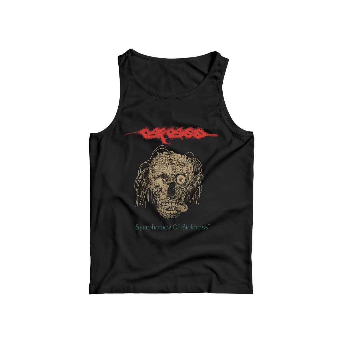 Carcass Symphonies Of Sickness Band T-Shirt - Death Metal Grindcore Horror Graphic Tee