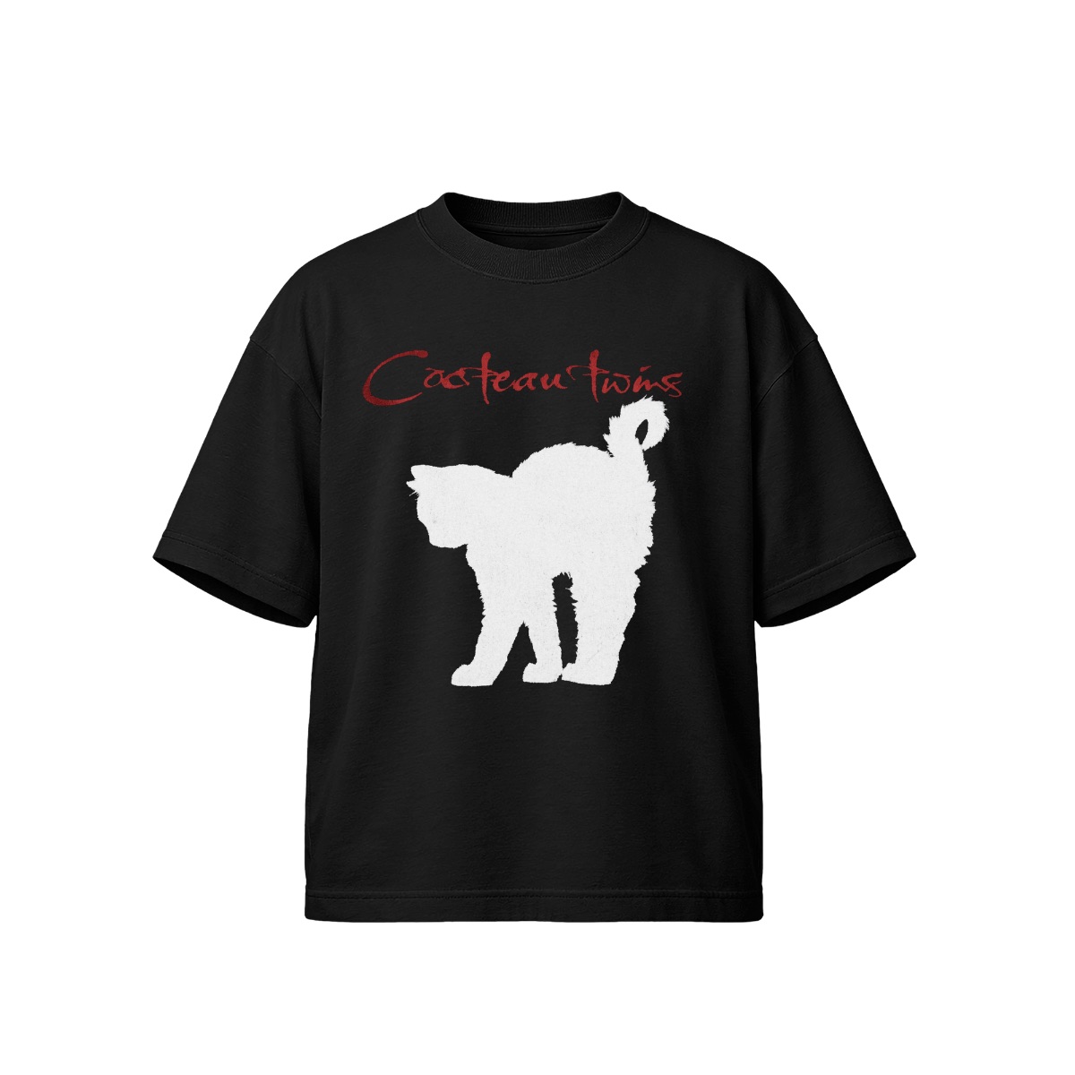 Cocteau Twins Cat Shirt - Vintage Dream Pop Shoegaze Band Graphic Tee