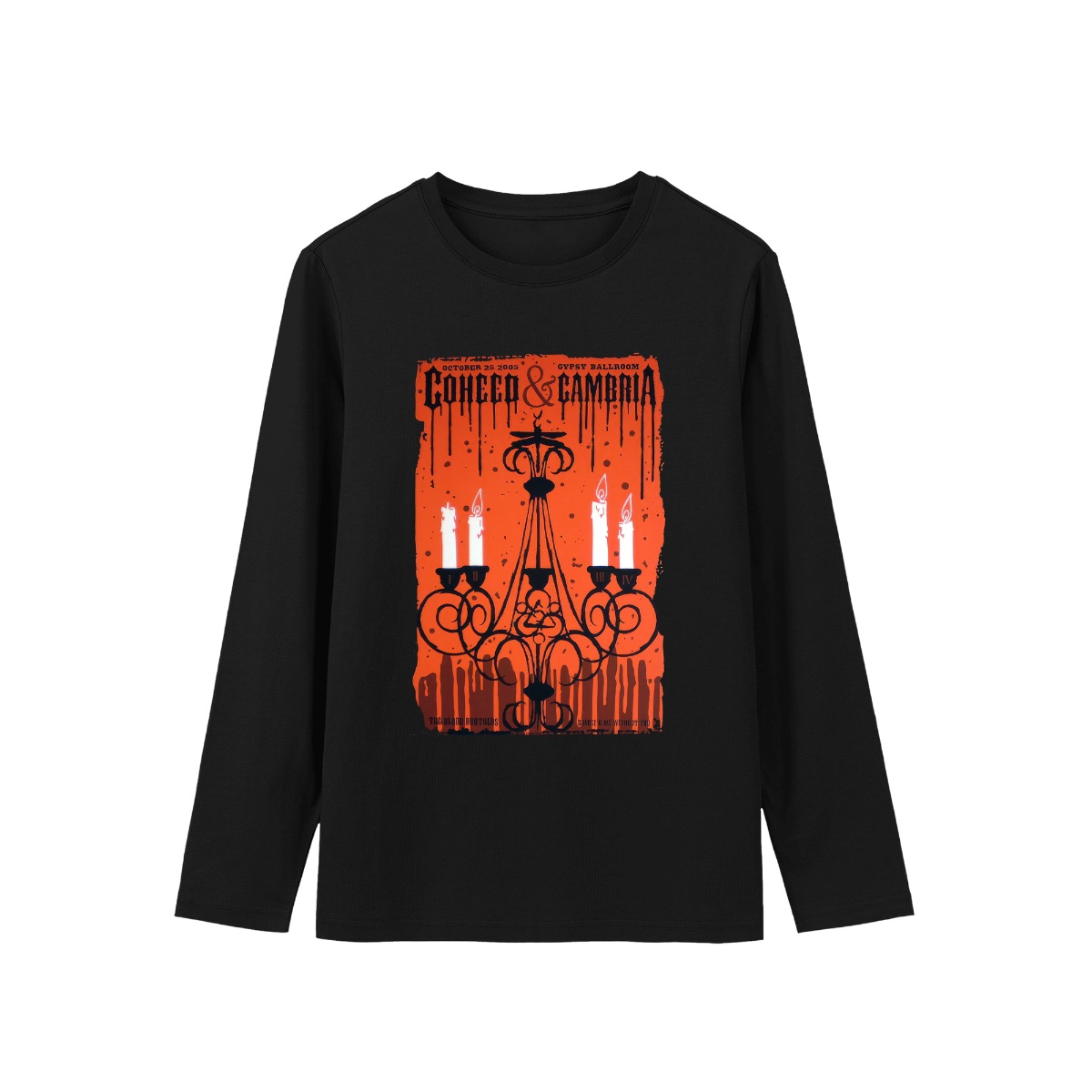 Coheed and Cambria Concert Poster Shirt - Vintage Emo Rock Band Graphic Tee - Gothic Illustration