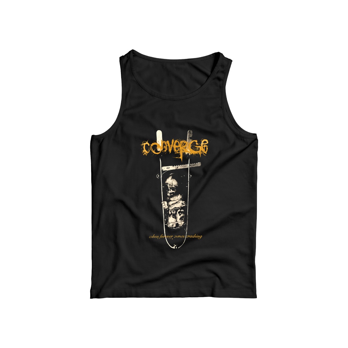 Converge When Forever Comes Crashing T-Shirt | Mathcore Metalcore Band Merch | Vintage Heavy Metal Tee